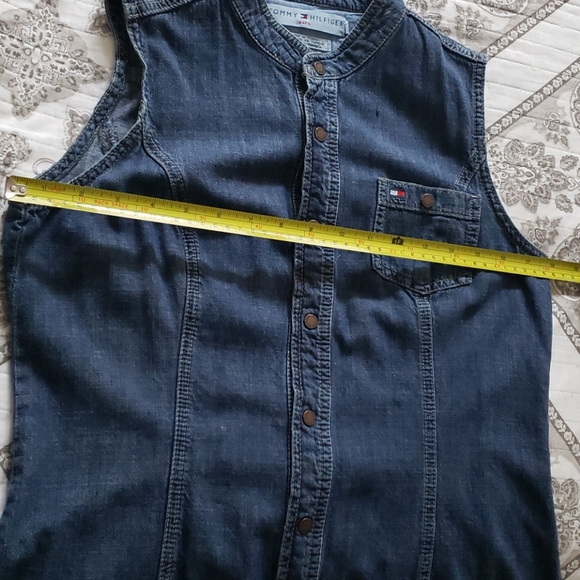 Tommy Hilfiger Womens Snap Front Denim Dress - Picture 5 of 5